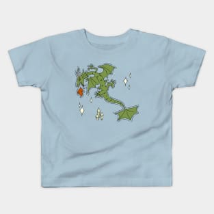 Nyomi Green Dragon Kids T-Shirt